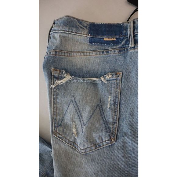 Mother Superior Sz 29 An Icy Confession Denim The Trickster Ankle Jeans $288 - Picture 7 of 16